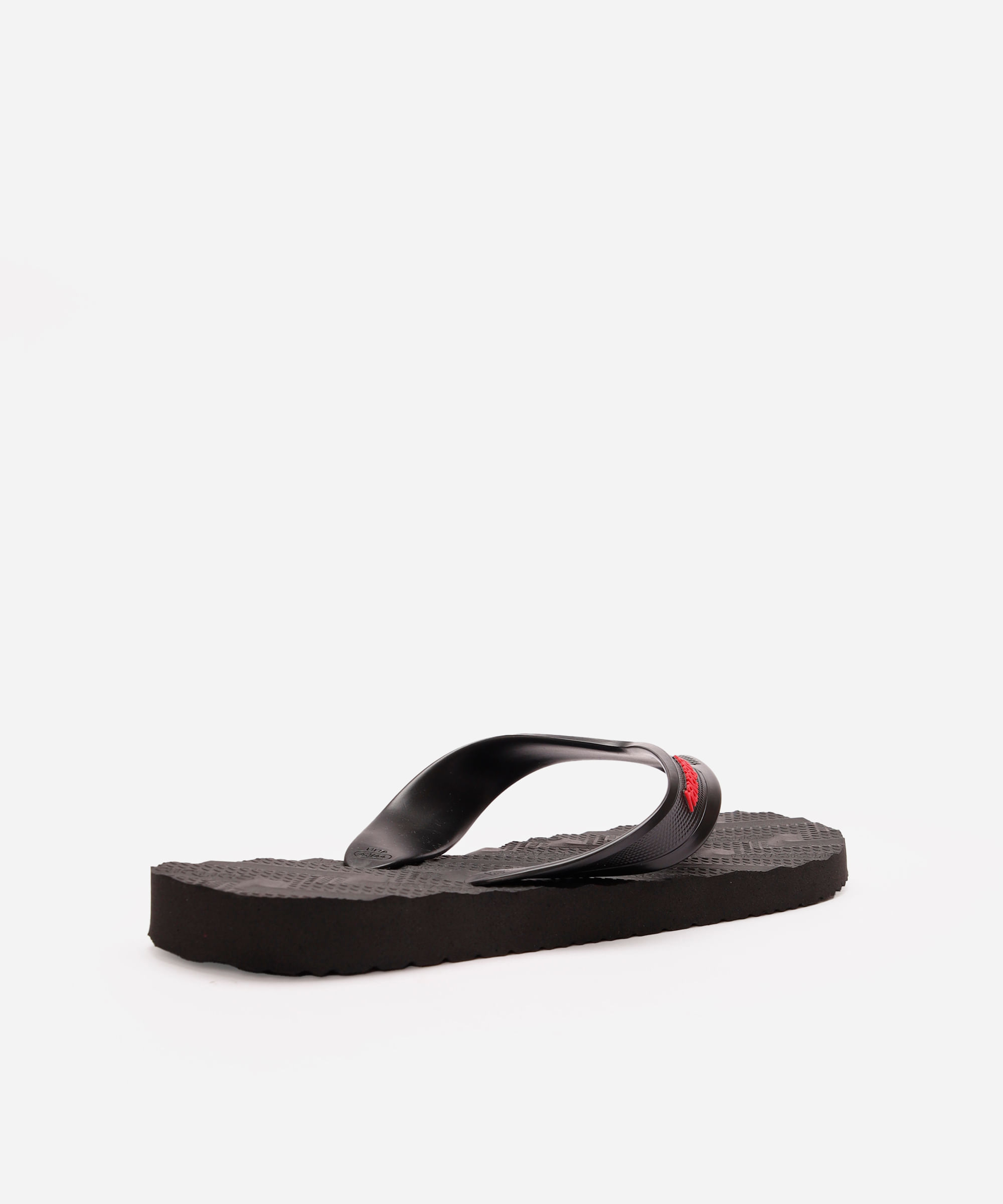 chinelo havaianas texturizado preto