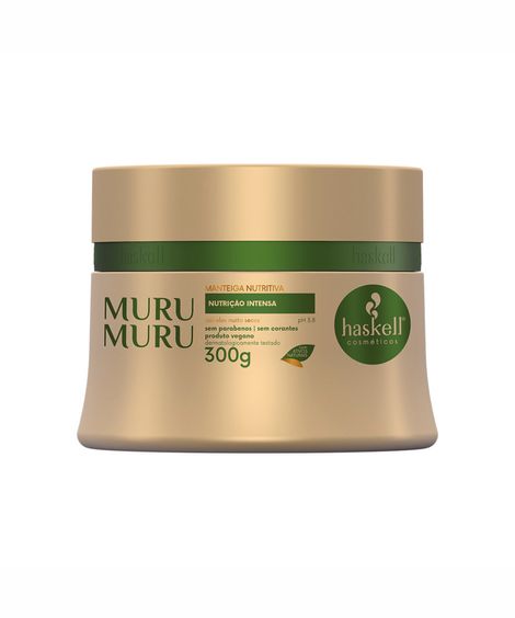 manteiga nutritiva haskell cosméticos murumuru 300g