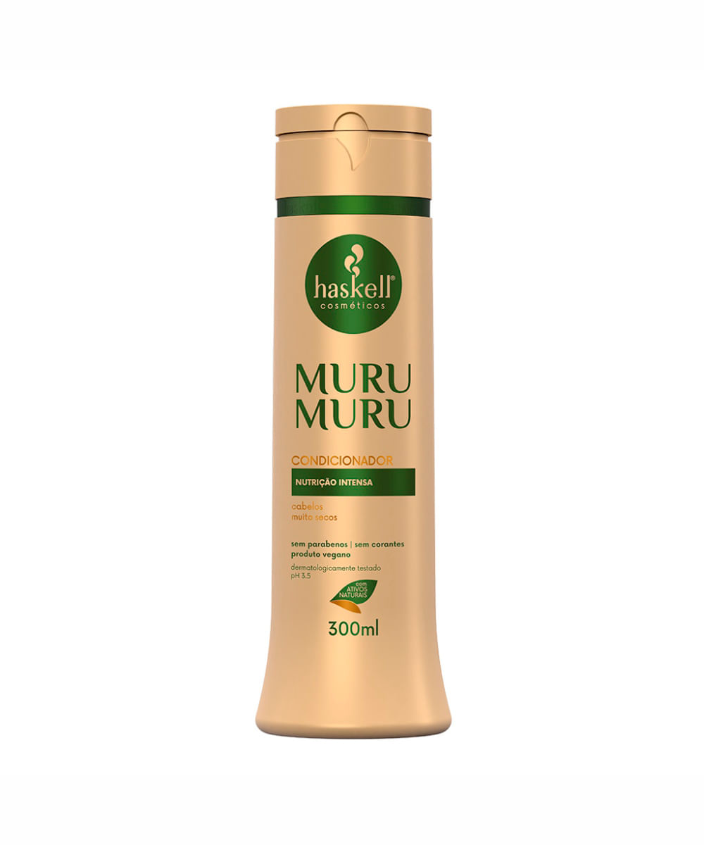 condicionador haskell cosméticos murumuru 300ml