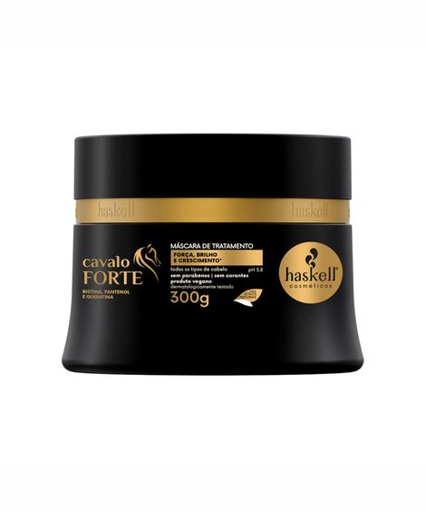máscara de tratamento haskell cosméticos cavalo forte 300g