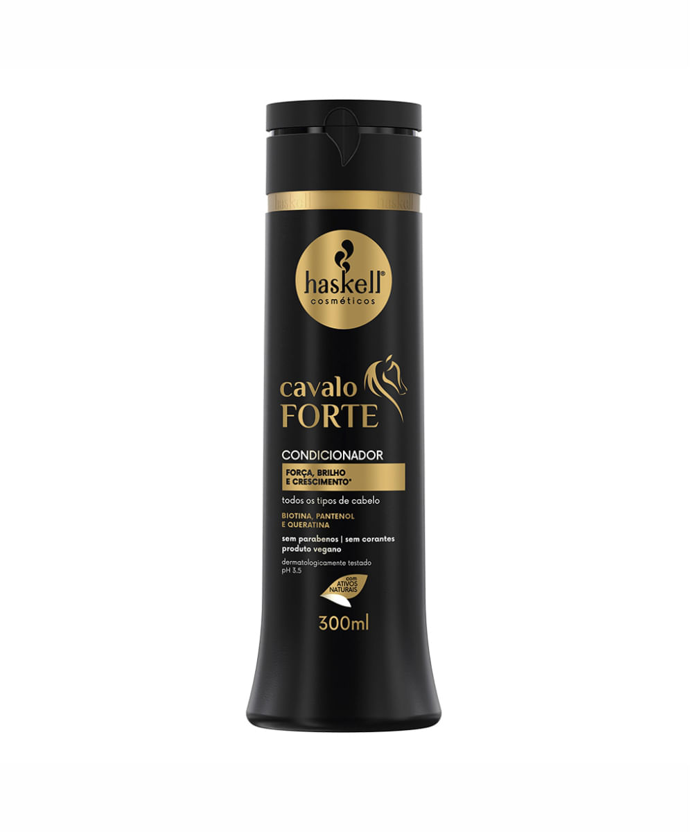 condicionador haskell cosméticos cavalo forte 300ml