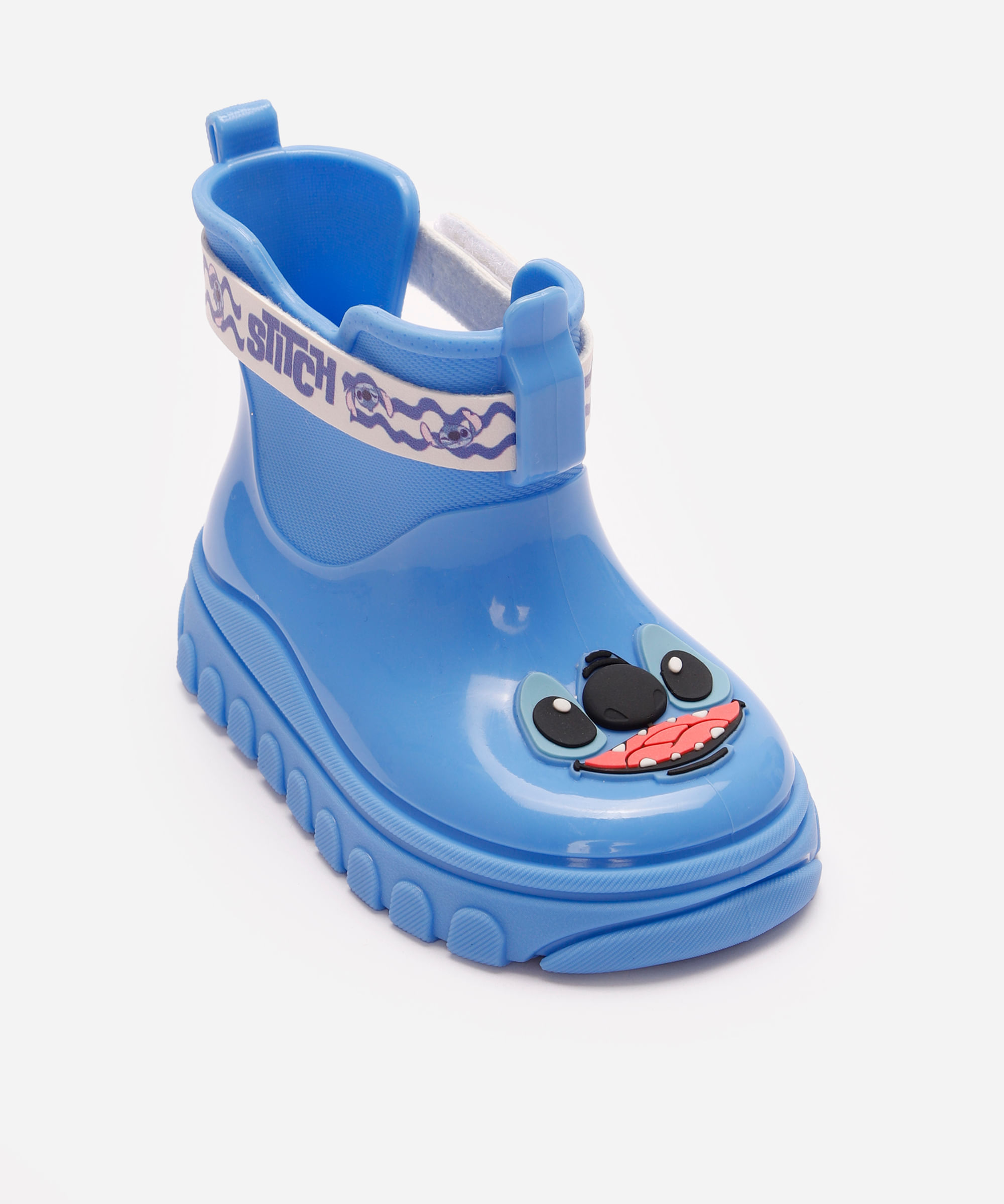 galocha infantil stitch azul