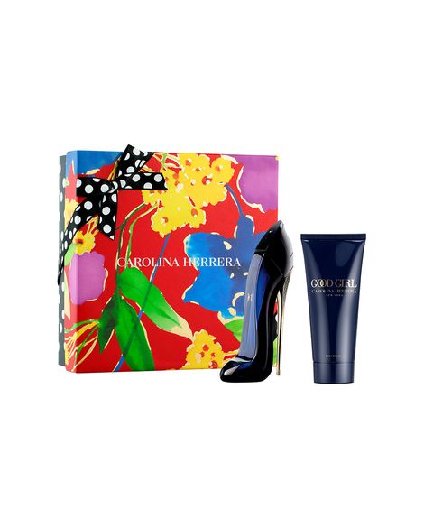 kit perfume feminino carolina herrera good girl edp 80ml creme corporal 100ml