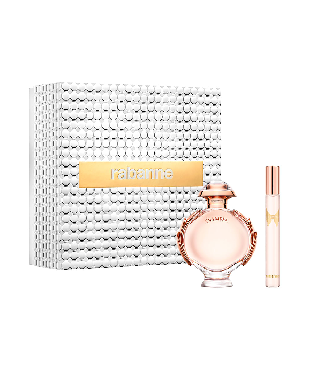 kit perfume feminino rabanne olympéa edp 50ml 10ml