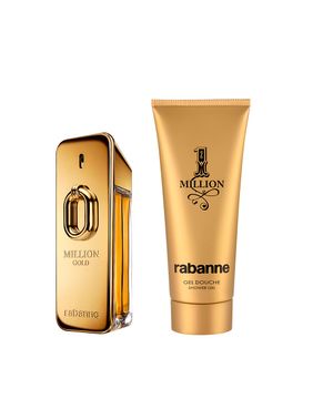 kit perfume masculino rabanne million gold edp intense 100ml 1 million gel de banho 100ml