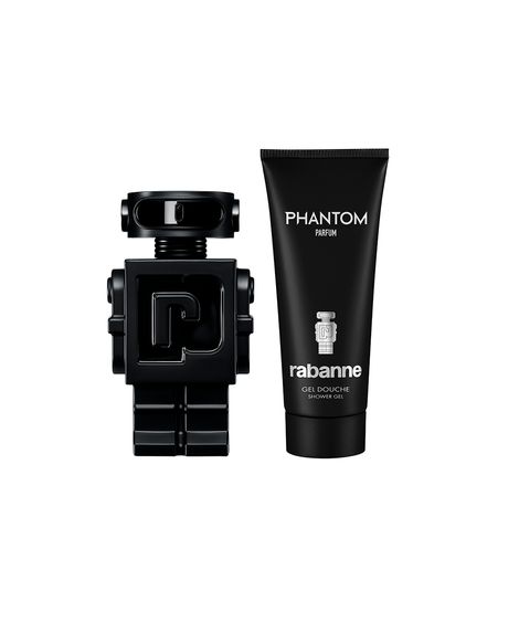 kit perfume masculino rabanne phantom parfum 100ml gel de banho 100ml