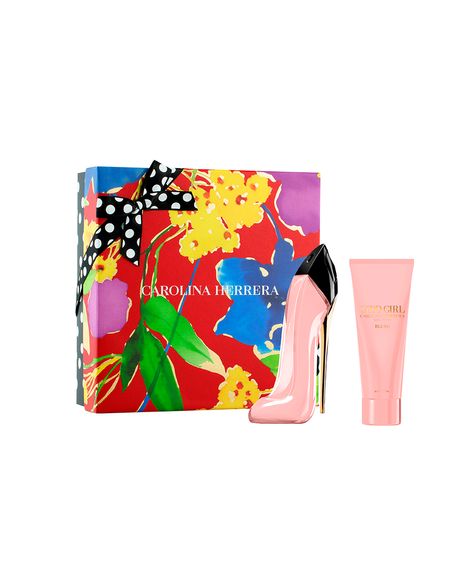 kit perfume feminino carolina herrera good girl blush edp 80ml creme corporal 100ml