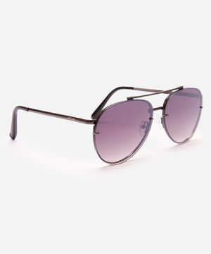 óculos de sol aviador triton cinza