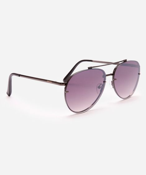 óculos de sol aviador triton cinza
