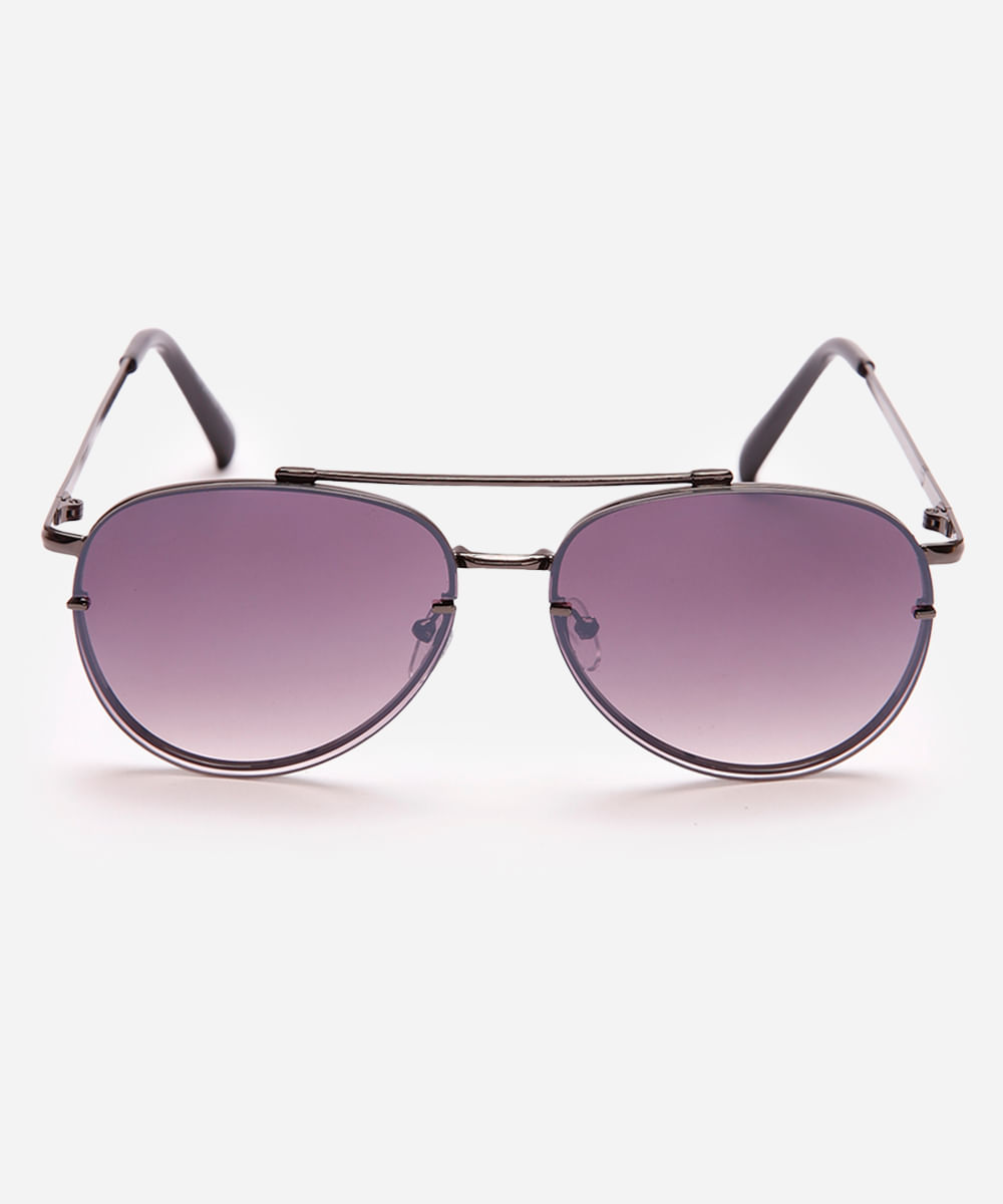 óculos de sol aviador triton cinza