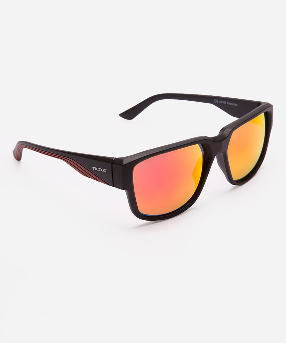óculos de sol esportivo triton preto