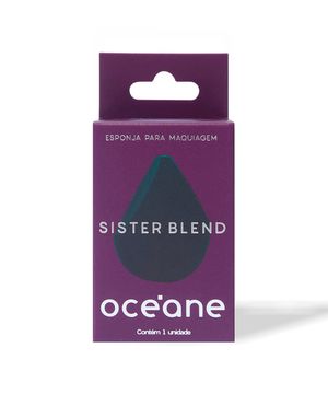 esponja de maquiagem océane sister blend verde