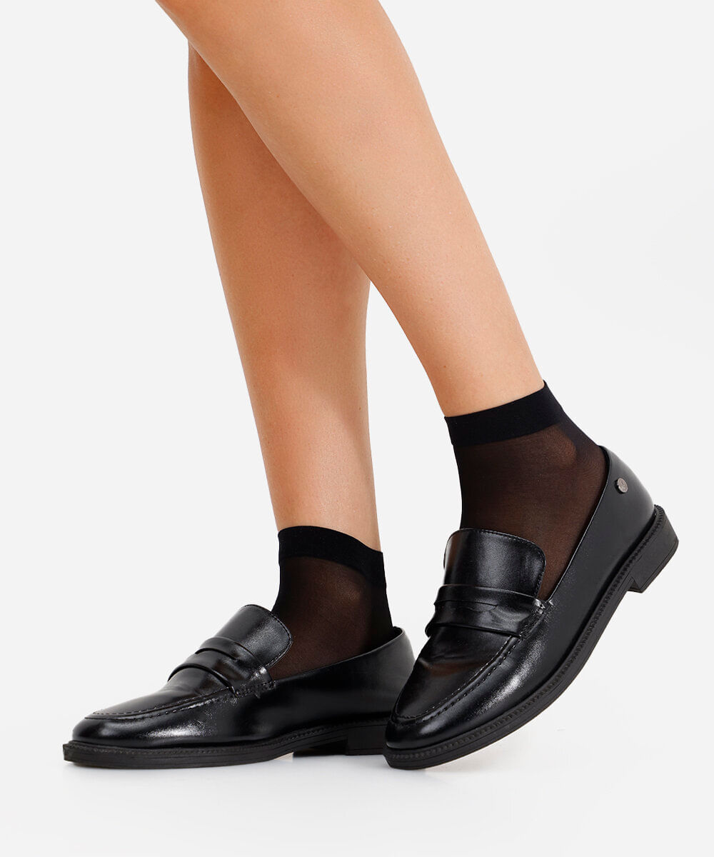 meia cano médio mindset preta