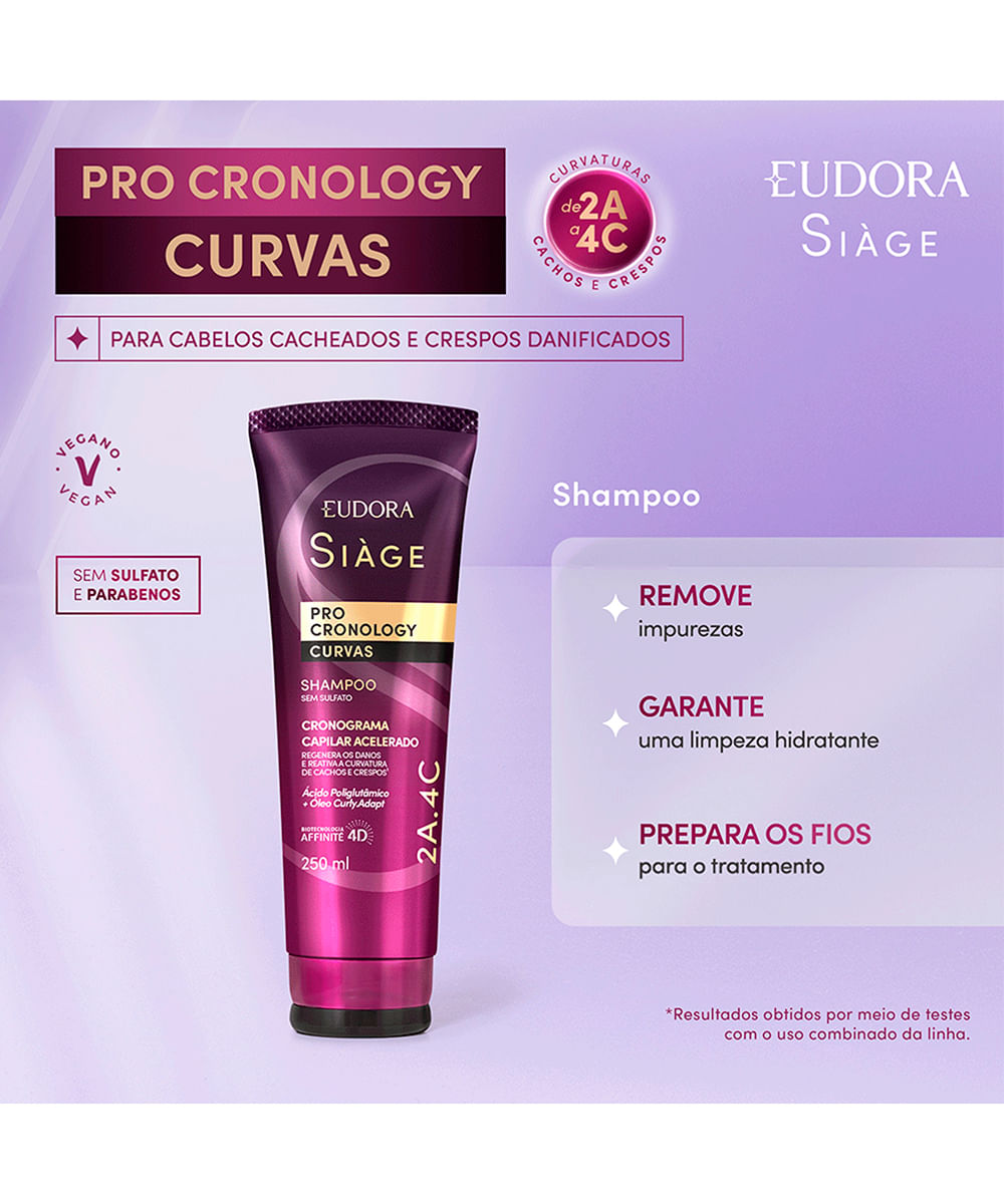 shampoo siàge definição pro cronology curvas