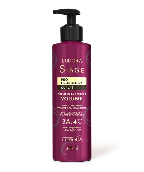 creme de pentear siàge volume pro cronology curvas