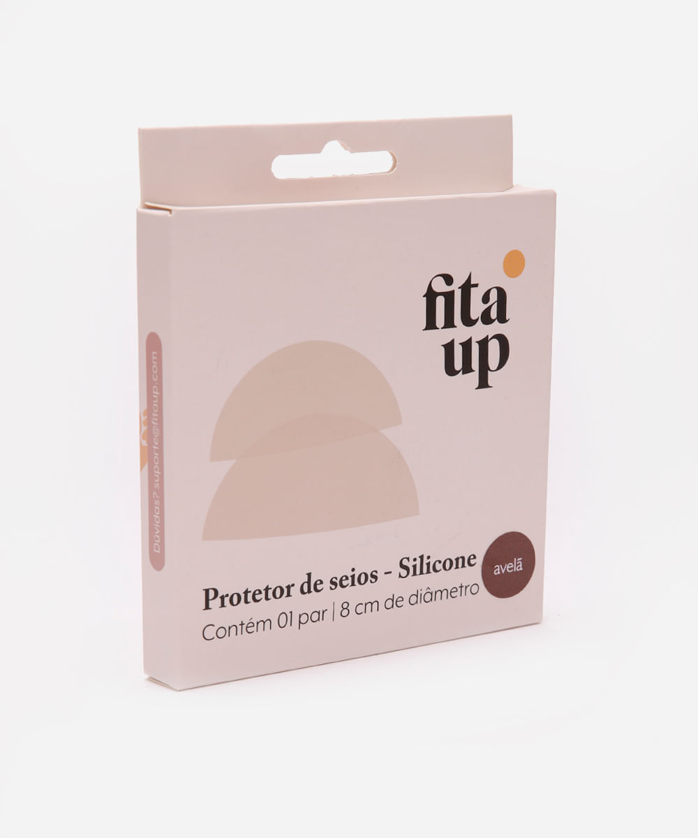 sutiã fita up adesivo lavável marrom