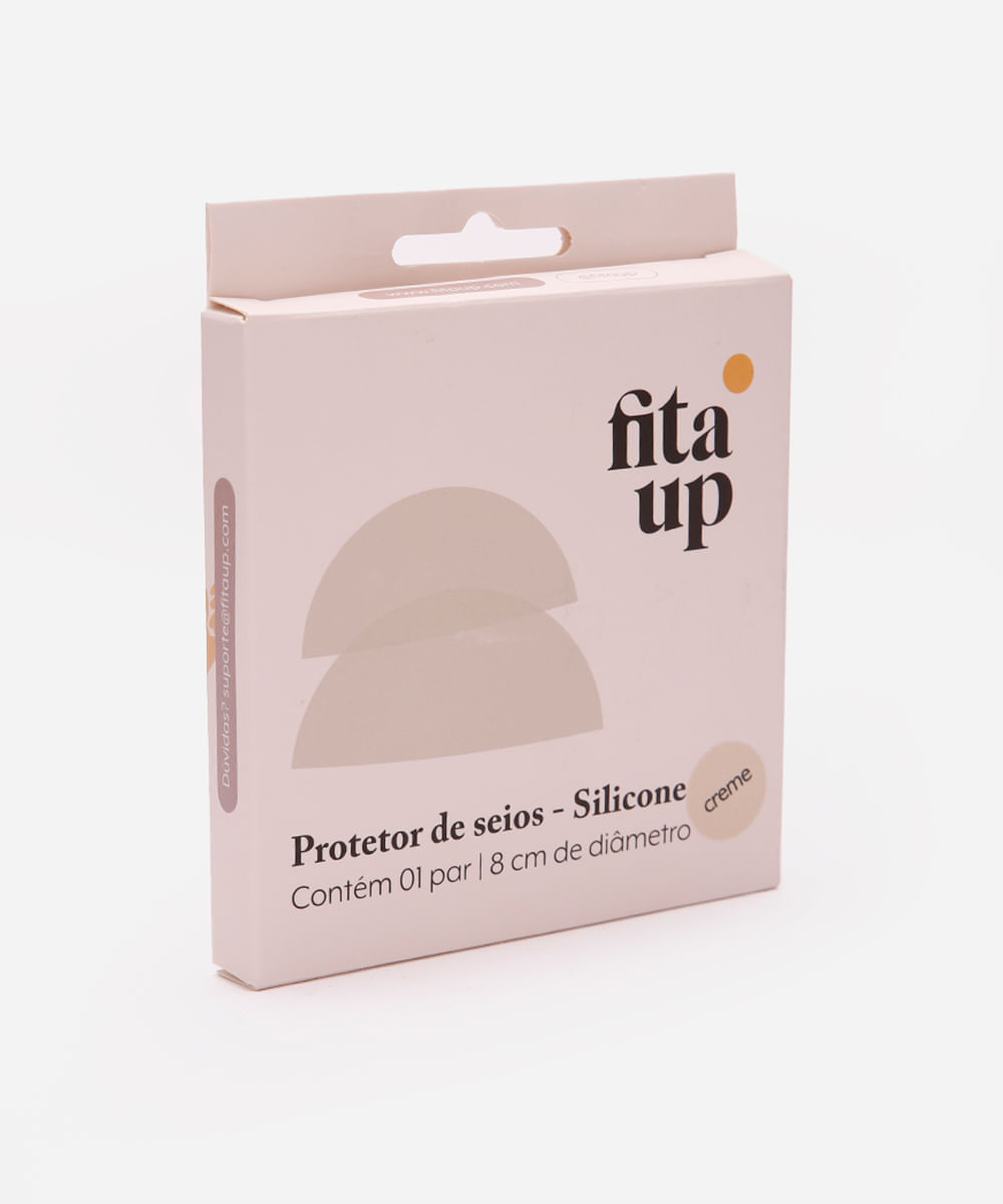 sutiã fita up adesivo lavável bege