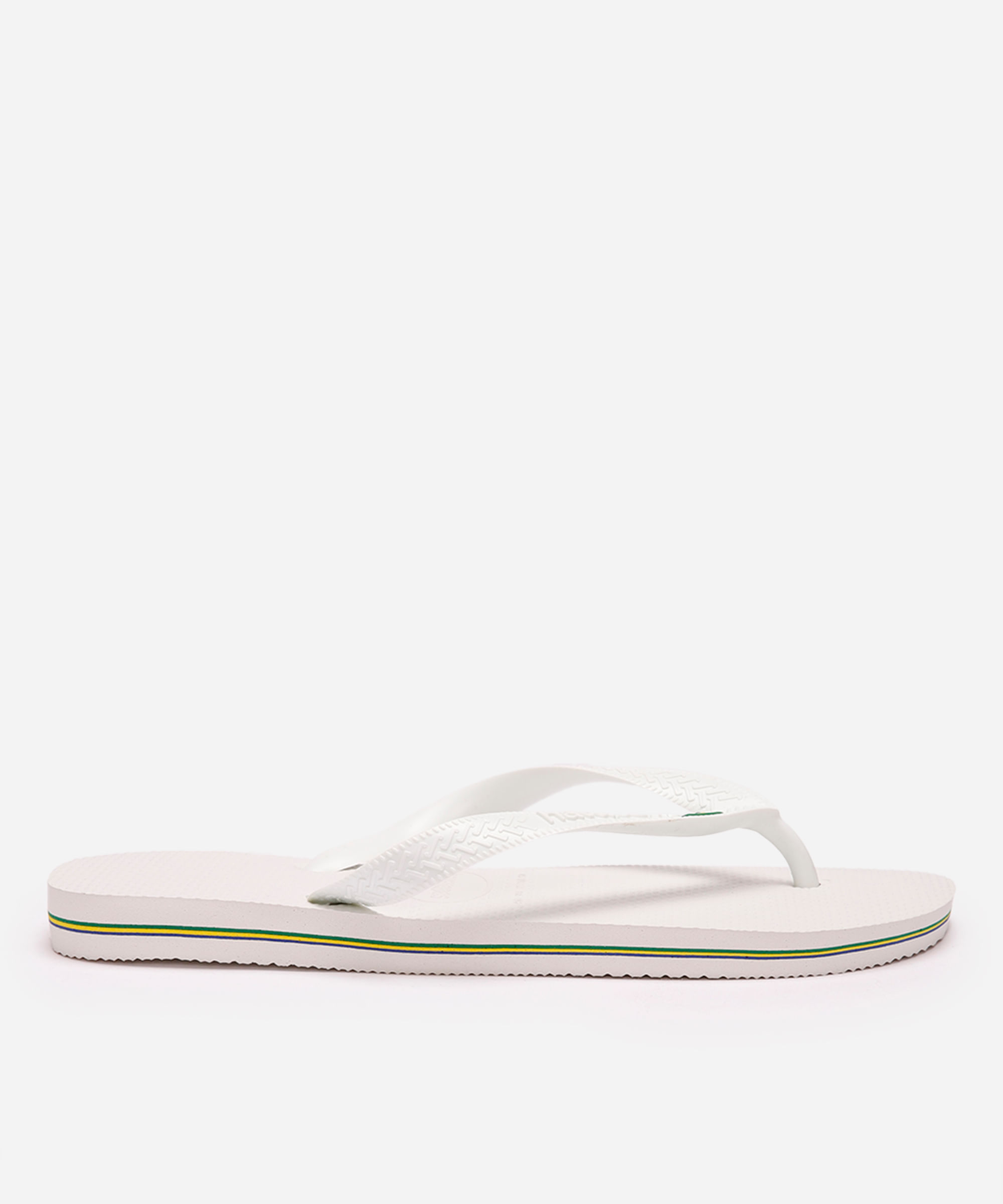 chinelo havaianas brasil branco