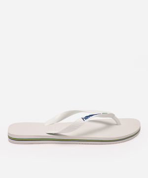 chinelo havaianas slim brasil branco