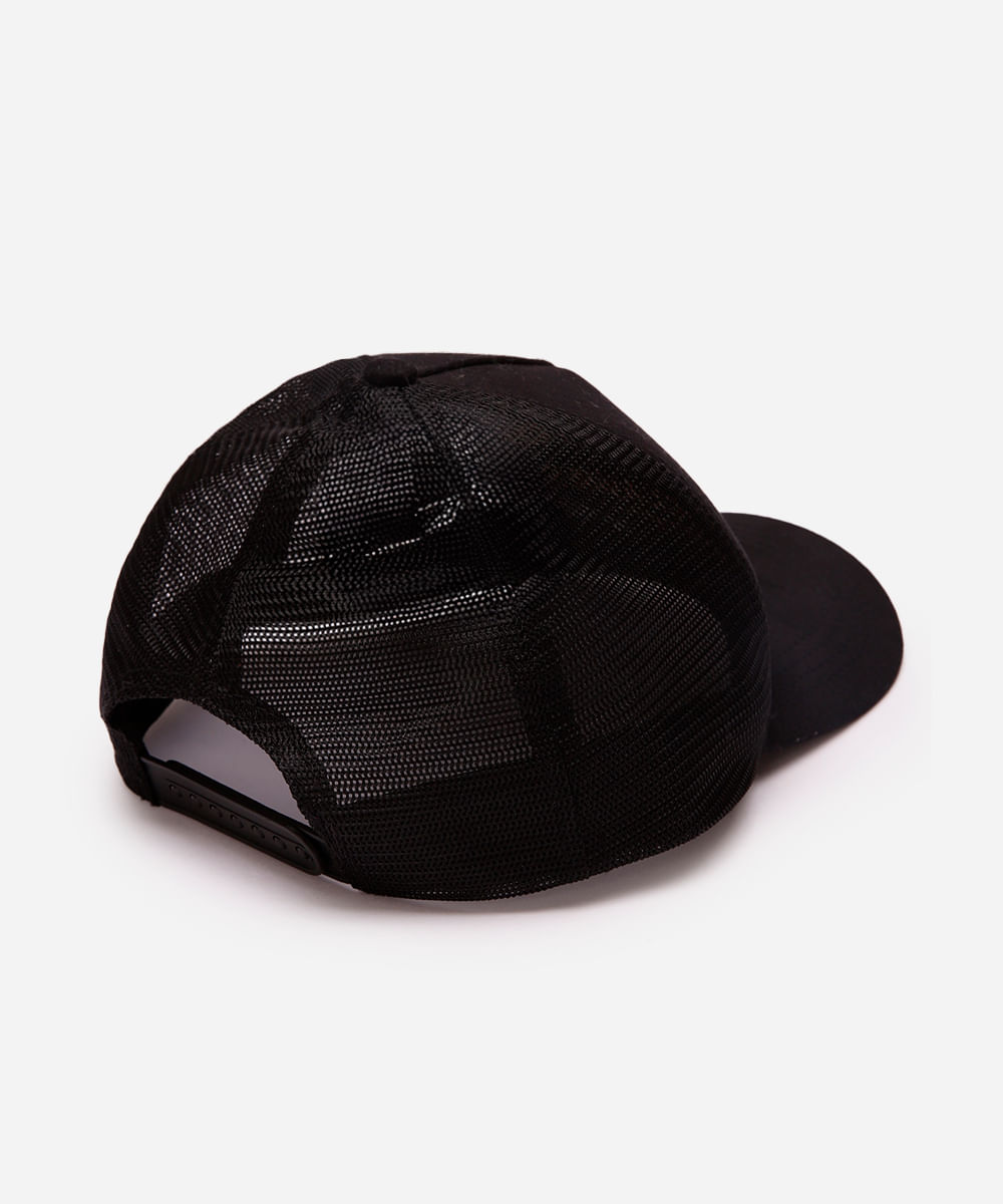 boné de sarja aba curva georgetown preto