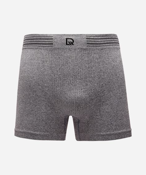 cueca masculina boxer de poliamida delrio cinza