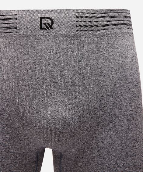 cueca masculina boxer de poliamida delrio cinza