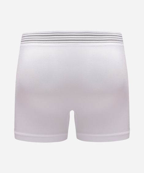 cueca masculina boxer de poliamida delrio branca