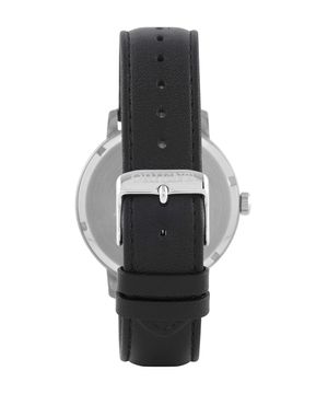 relógio masculino orient mbsc1038p1px analógico-calendário prateado