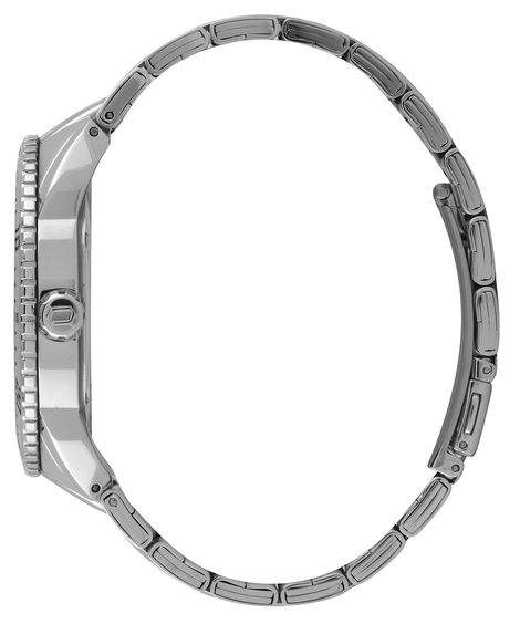 relógio masculino orient mbss1474d2sx analógico-calendário prateado