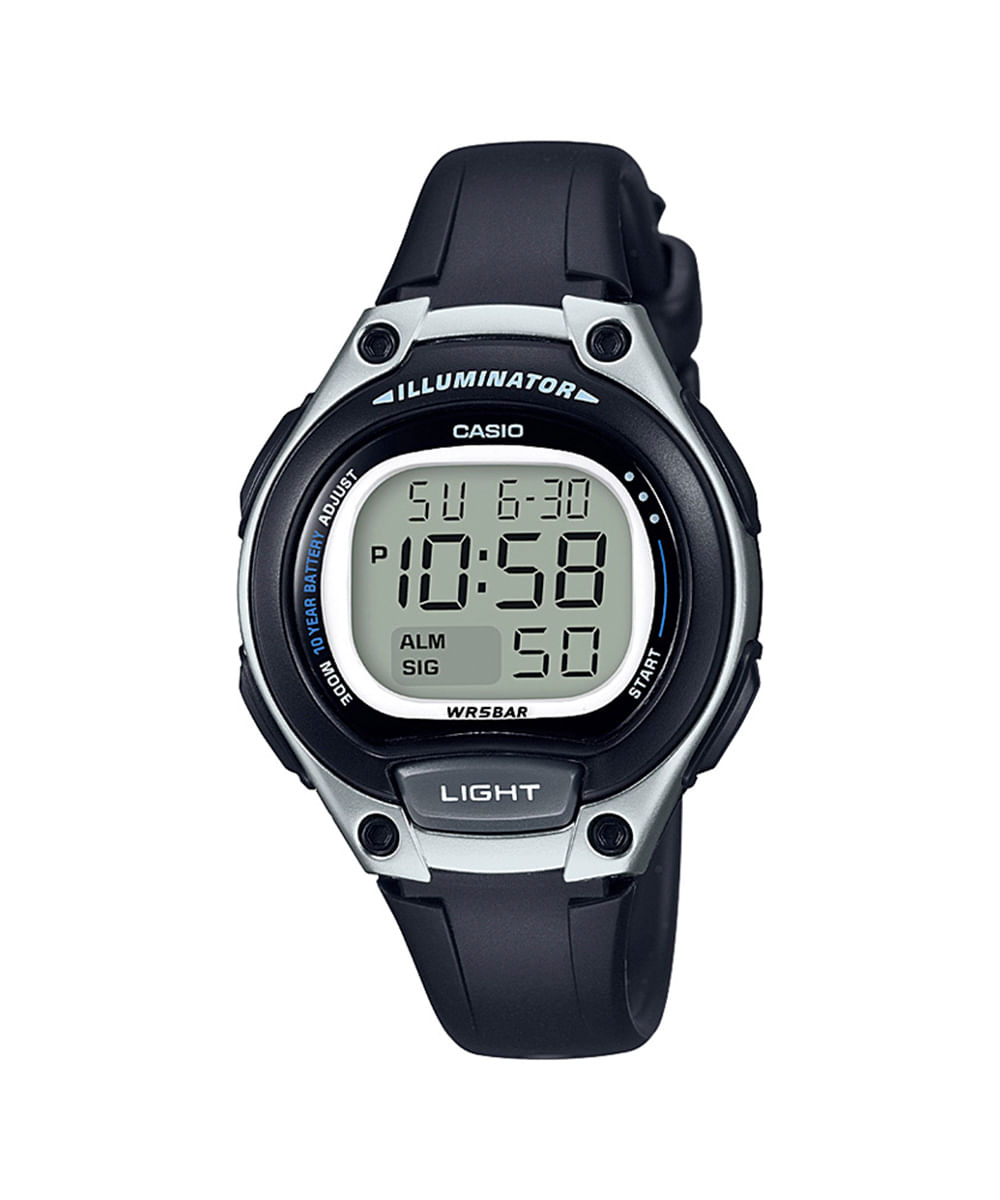relógio masculino casio lw-203-1avdf digital preto