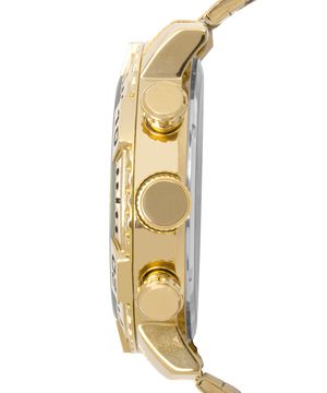 relógio masculino condor covd34ay4p dual time dourado