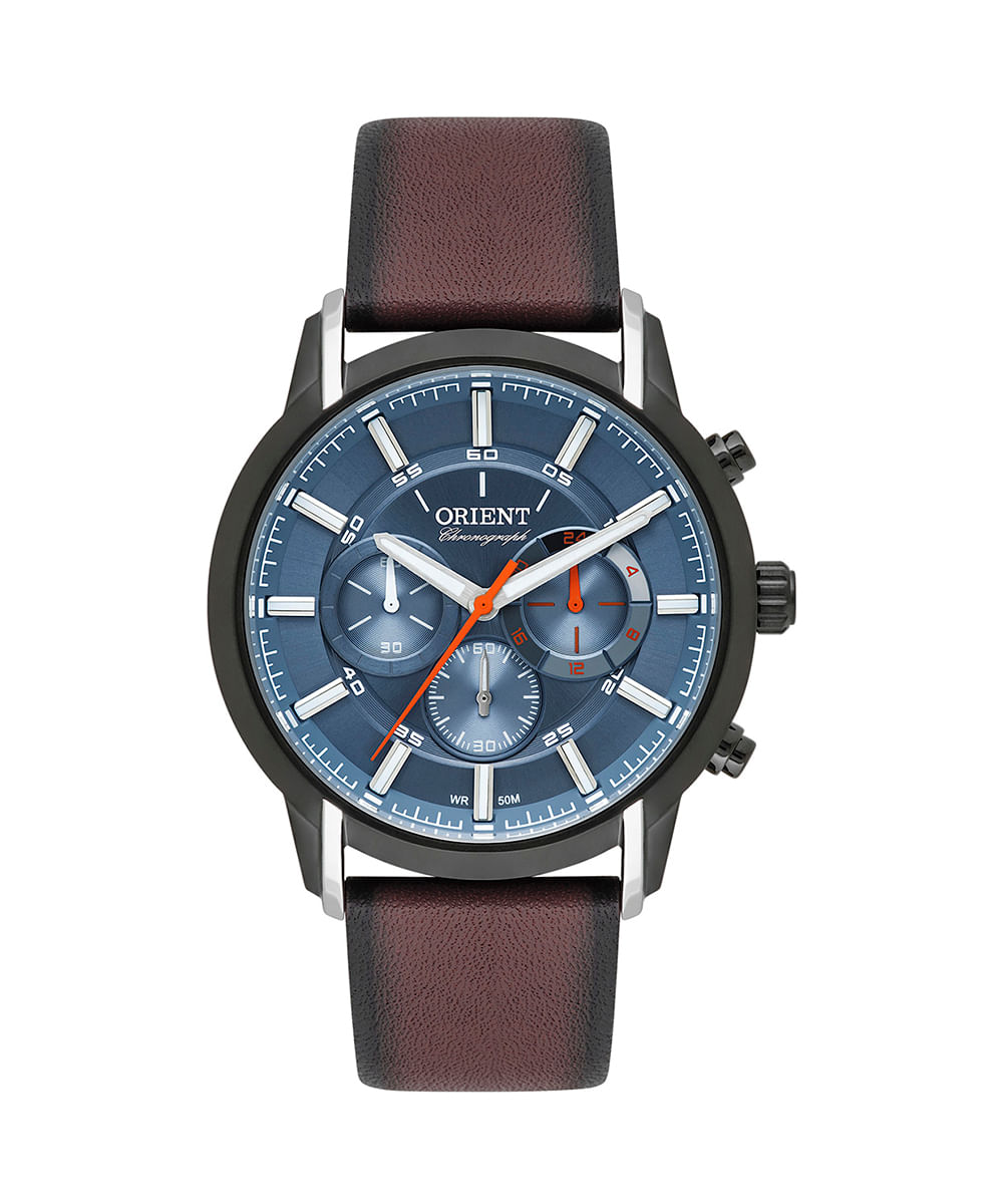 relógio masculino orient mtscc048a1nx cronógrafo preto
