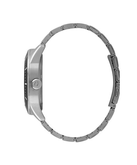 relógio masculino orient mbss1499d1sx analógico calendário prateado