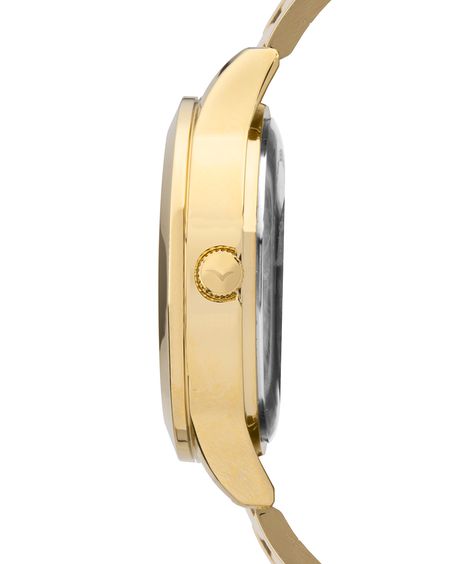kit relógio feminino condor co2035nlmk4k analógico dourado