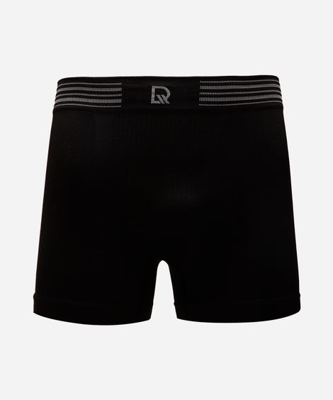 cueca masculina boxer de poliamida delrio preta