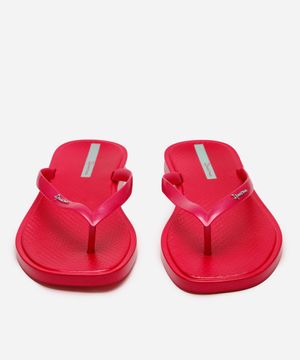 chinelo ipanema slim cintilante rosa