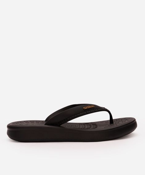 rasteirinha flatform azaleia nanda preta