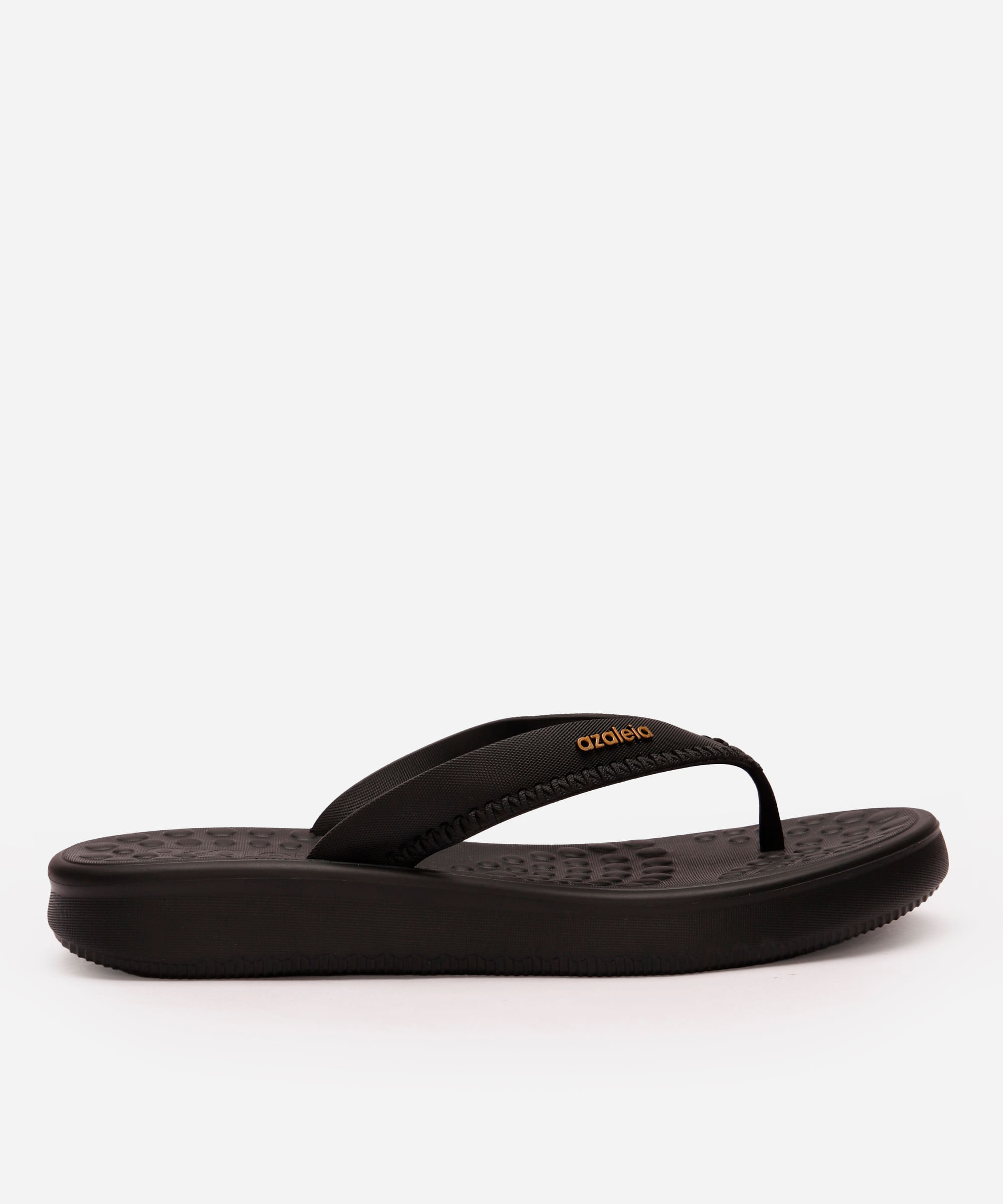rasteirinha flatform azaleia nanda preta