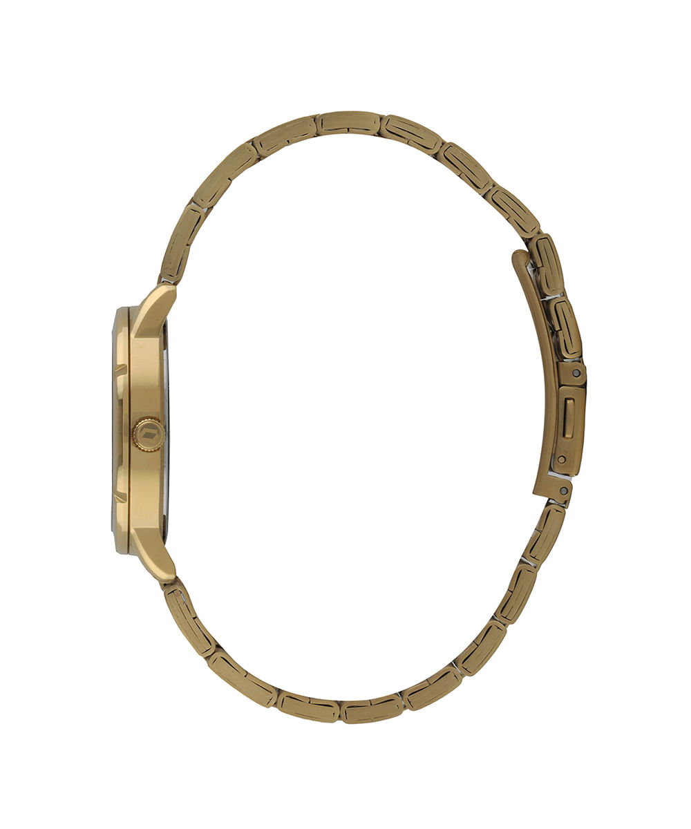 relógio feminino orient fgss0234c1kx analógico dourado