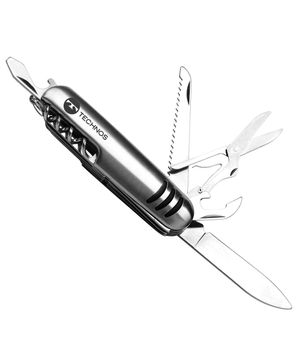 kit relógio masculino technos 2115typk1p analógico prateado