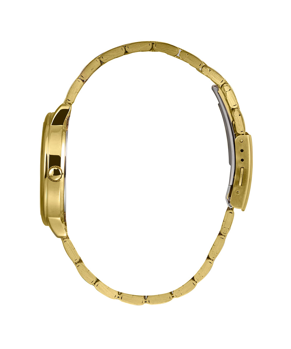 relógio feminino lince lrgh194l36s2kx analógico calendário dourado