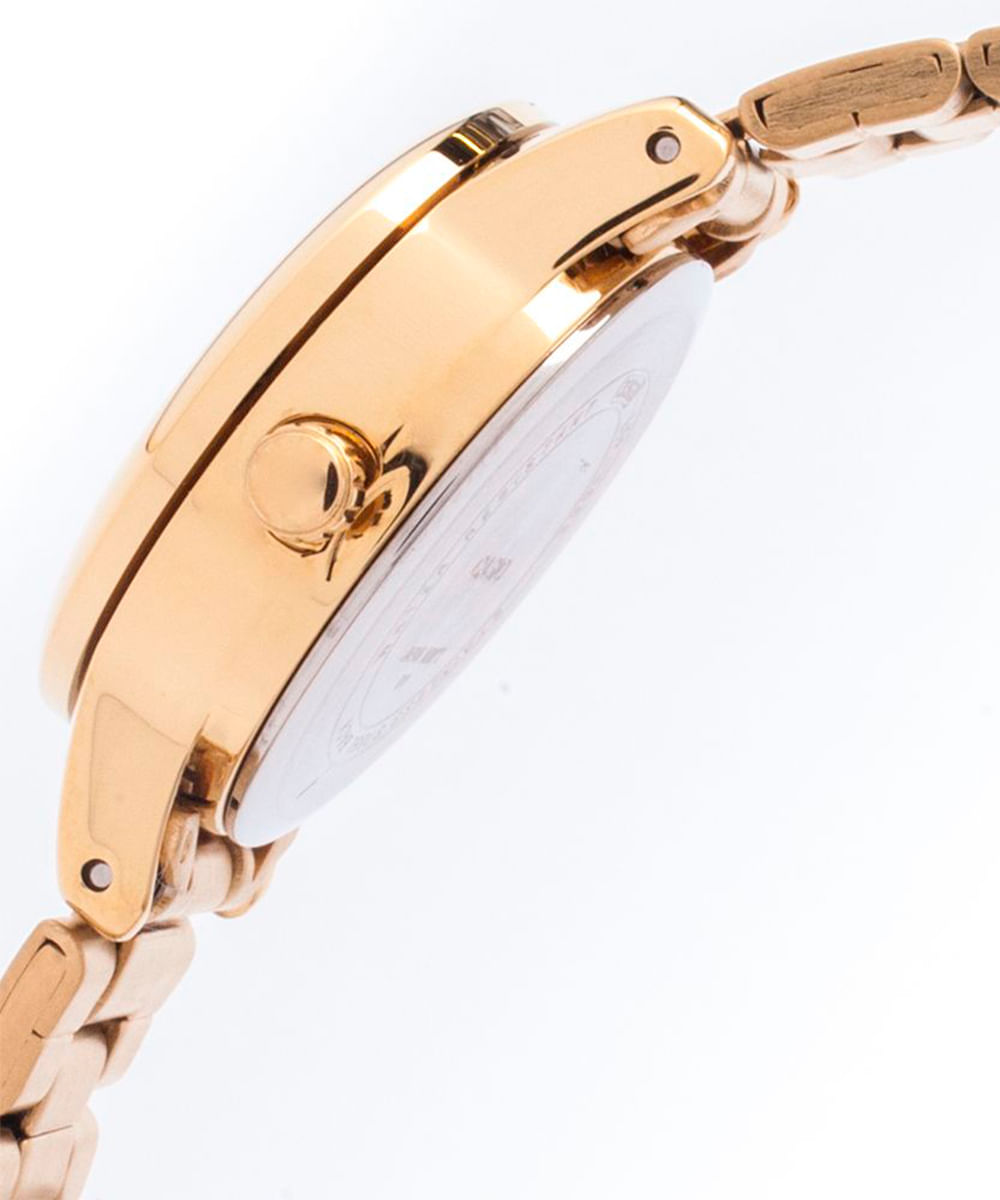 relógio masculino casio ltp-v002g-1budf analógico dourado