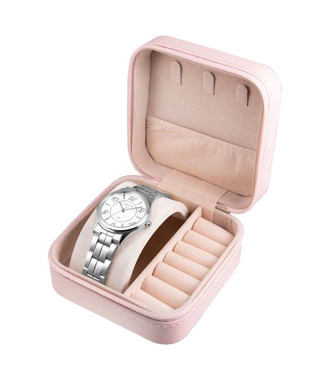 kit relógio feminino lince lrmm040l34b2sx analógico prateado