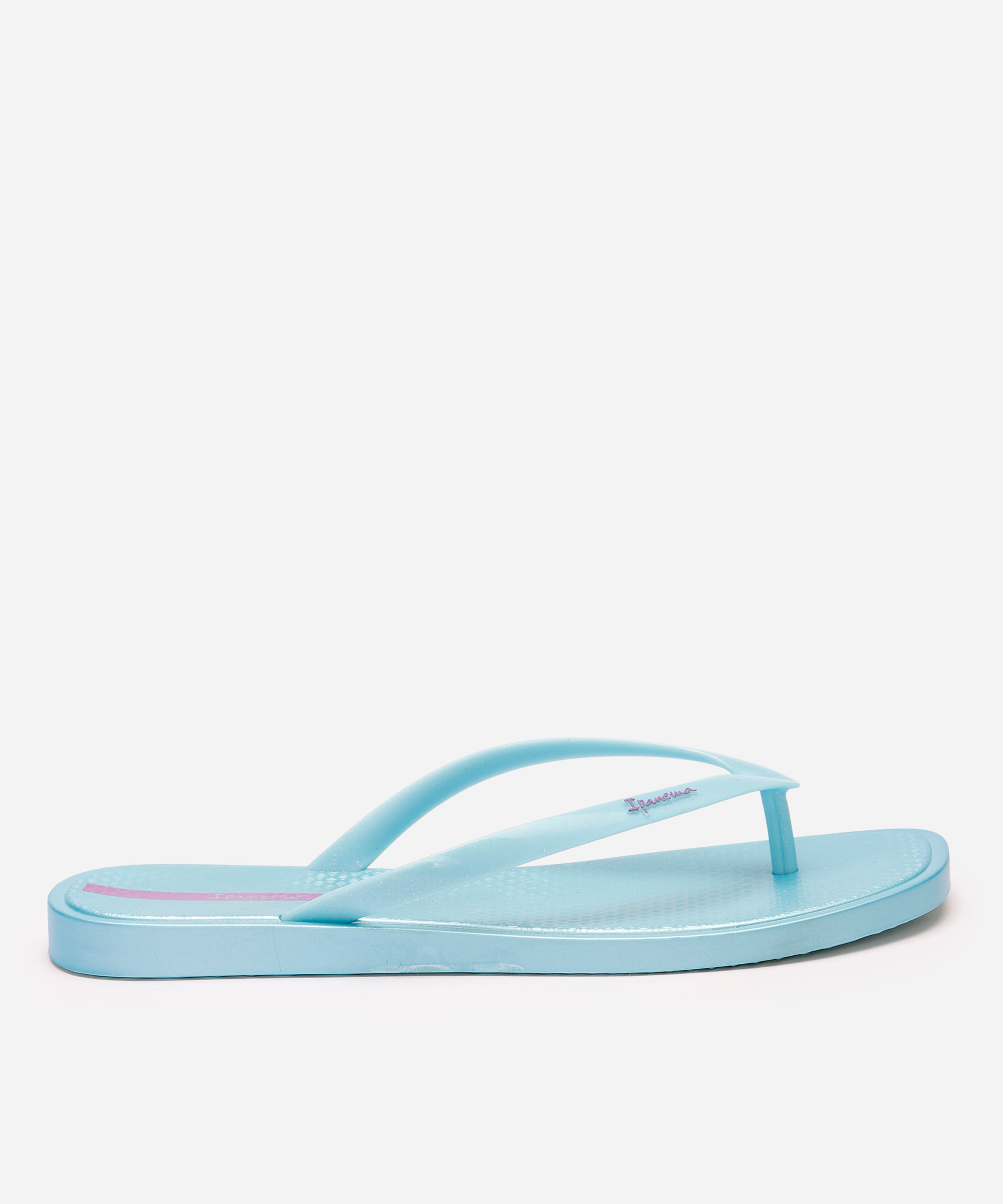 chinelo ipanema slim cintilante azul