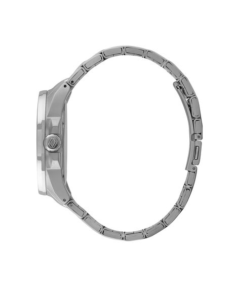 relógio masculino orient mbss1313dysx analógico calendário prateado