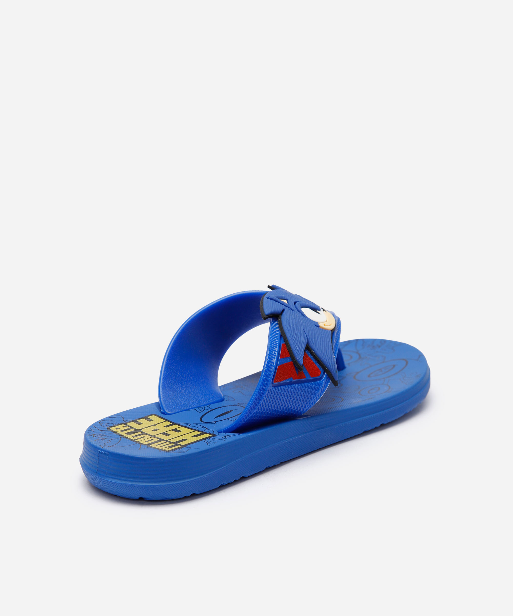 chinelo infantil sonic grendene azul