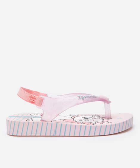 chinelo ipanema infantil marie rosa