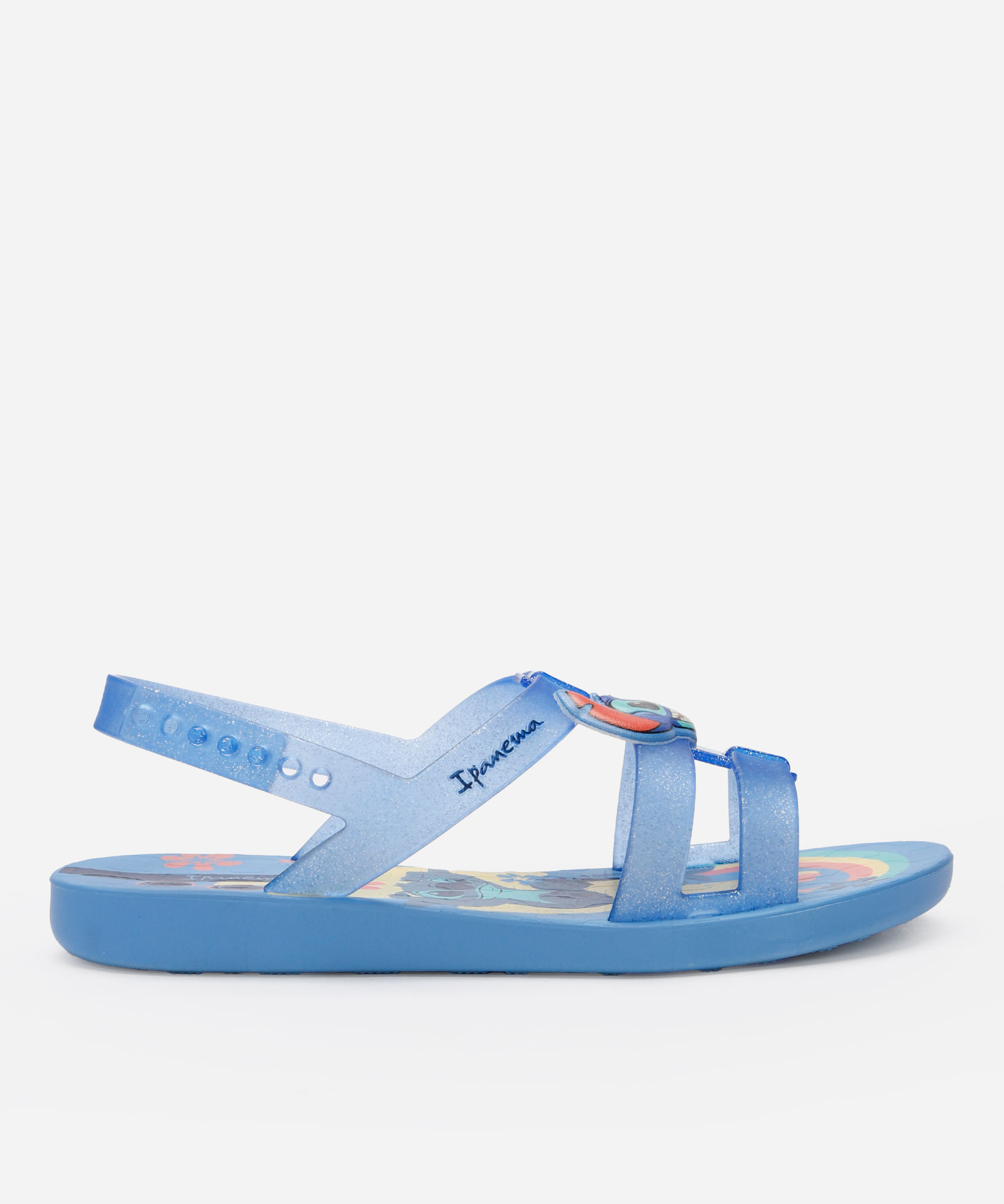 sandália infantil stitch azul