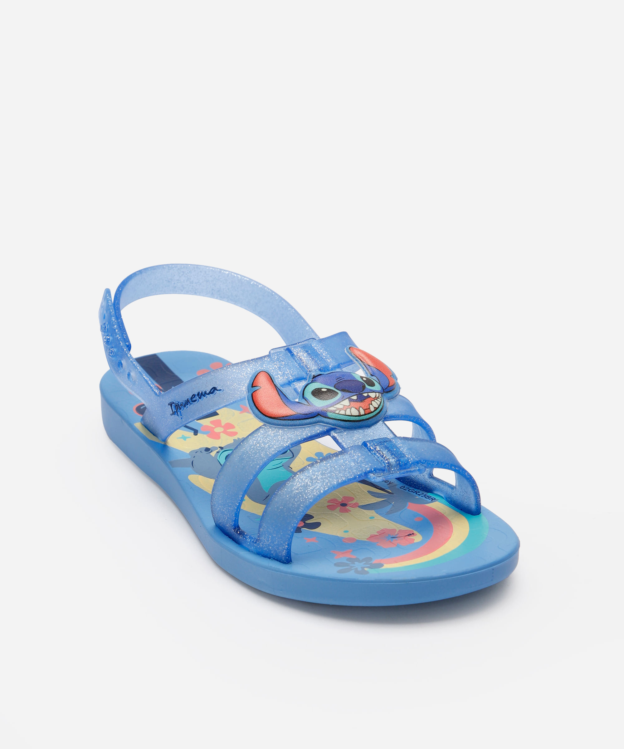 sandália infantil stitch azul