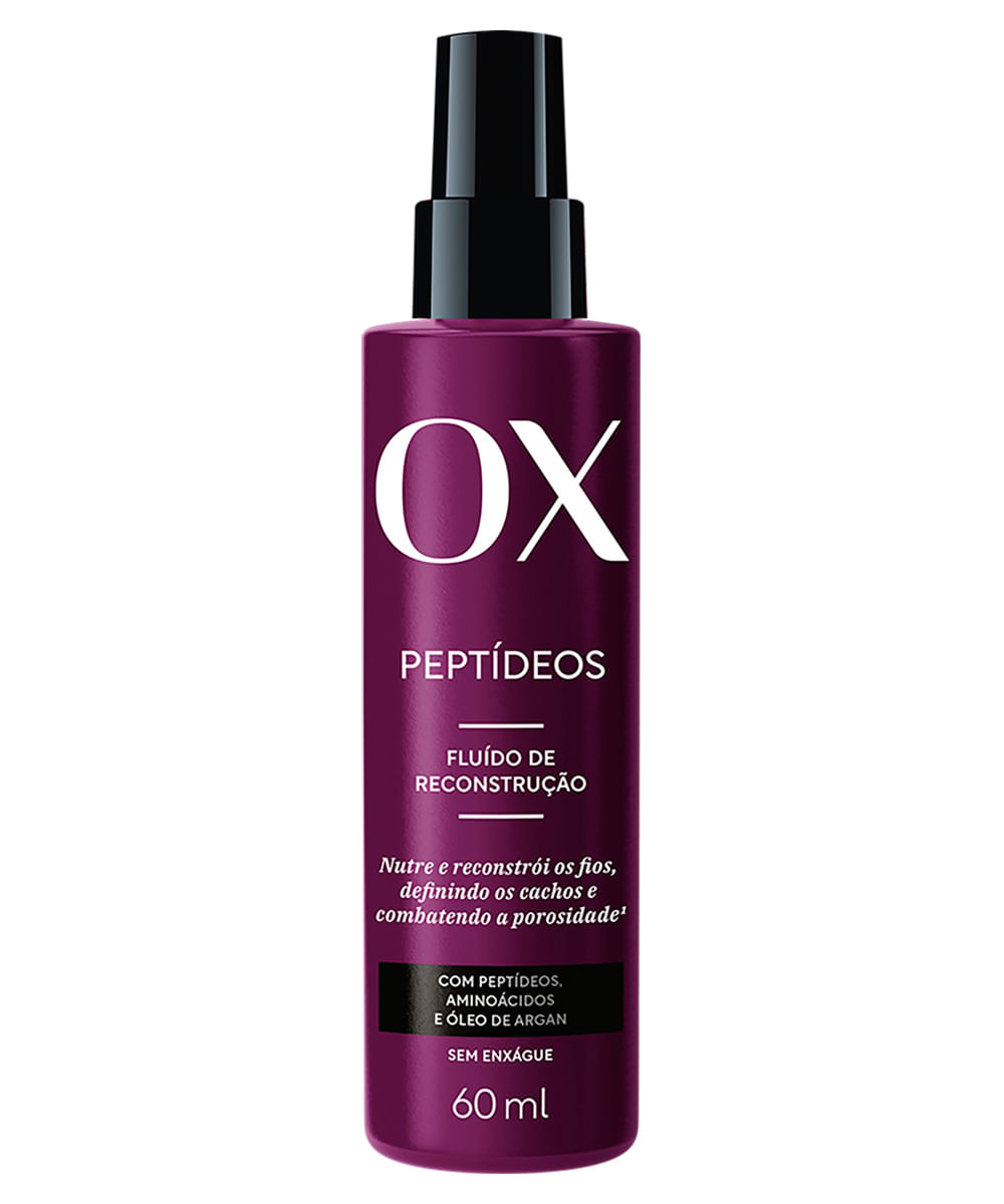 fluído de reconstrução ox peptídeos 60ml